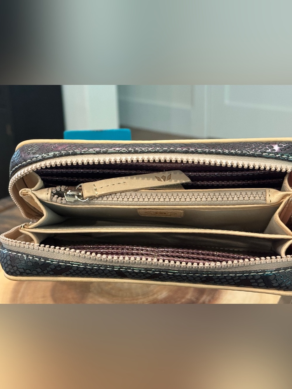 Consuela Randall Snake-Print Wallet - Picture 5 of 5